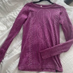 Lulu lemon activewear long sleeved shirt